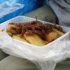 telo2 Telo with trie (fried ansjovis) and hotsauce