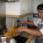 Susan cooks bami