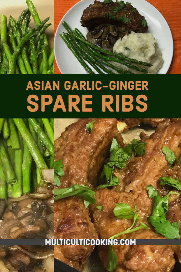 asian garlic ginger ribs