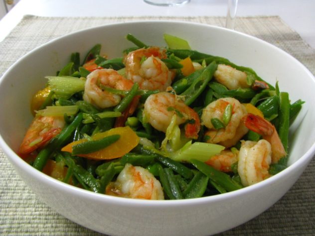 stirfry shrimp