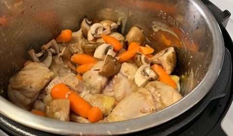 instant pot chicken parisienne