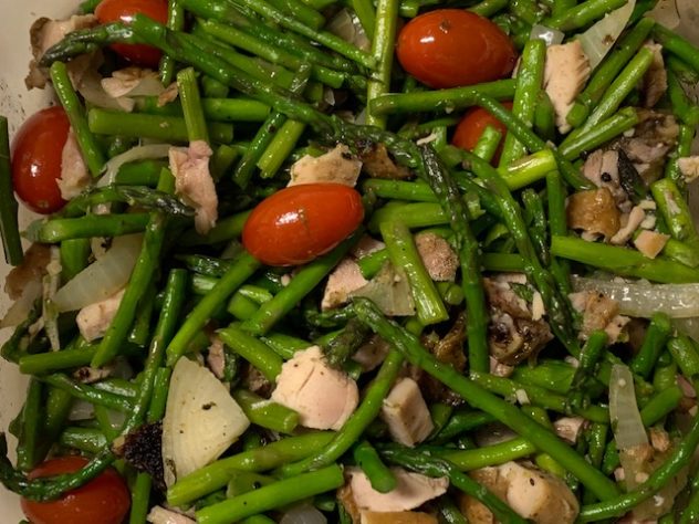 asparagus chicken stir fry